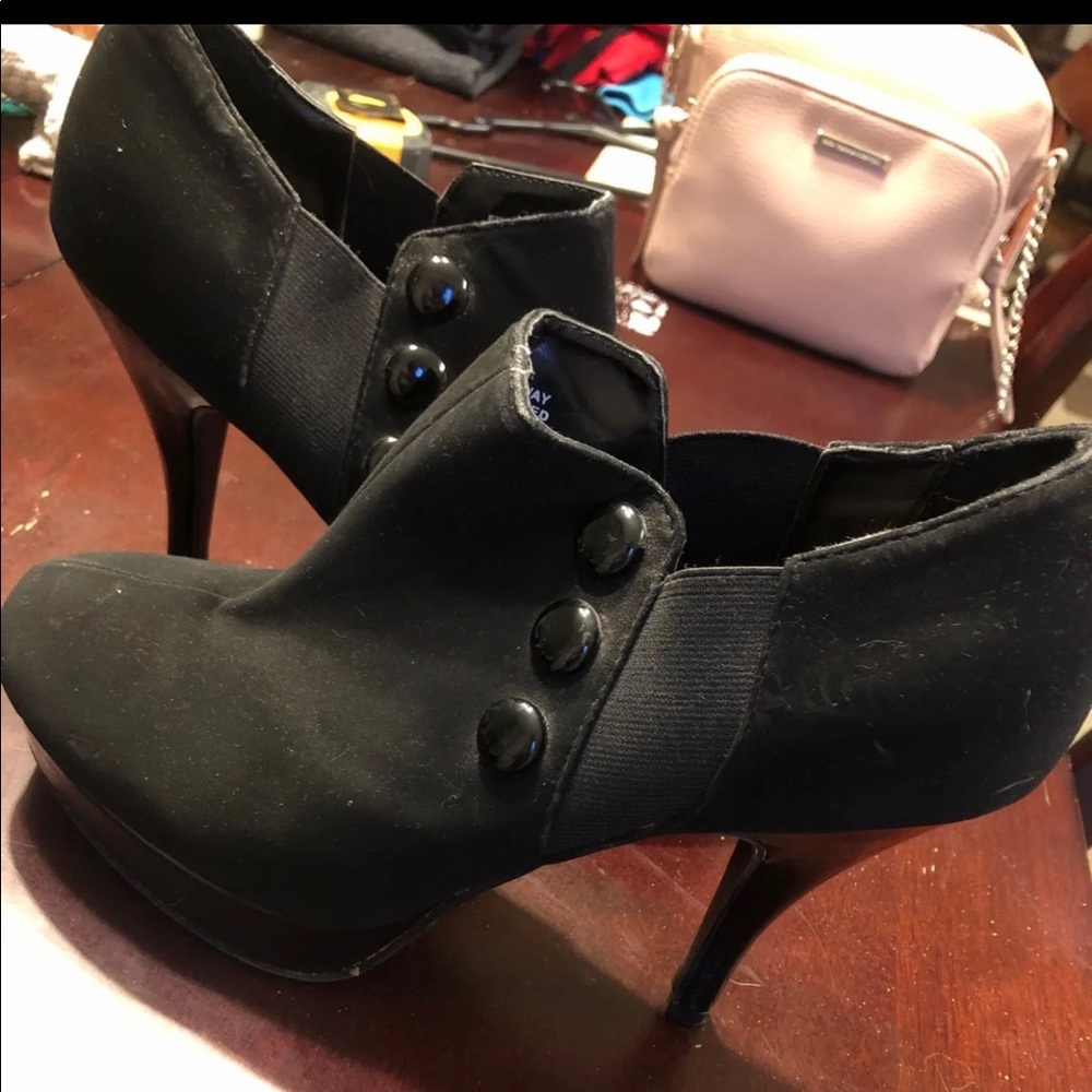 Black heels